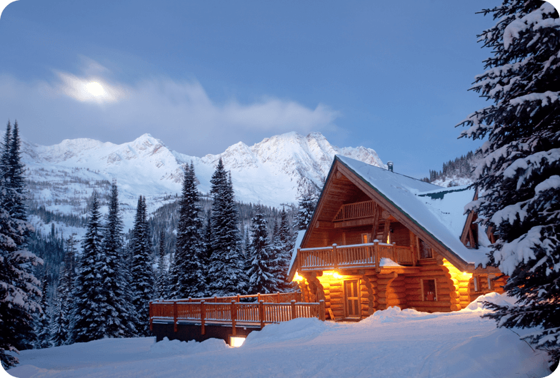 Cabin with DISH Outdoors