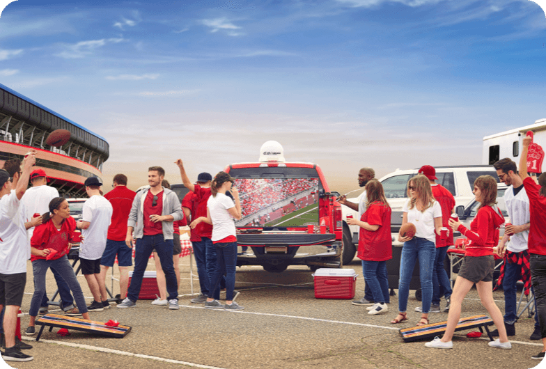 Tailgating with DISH Outdoors